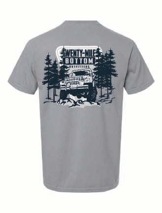 Camo Jeep Pocket Tee